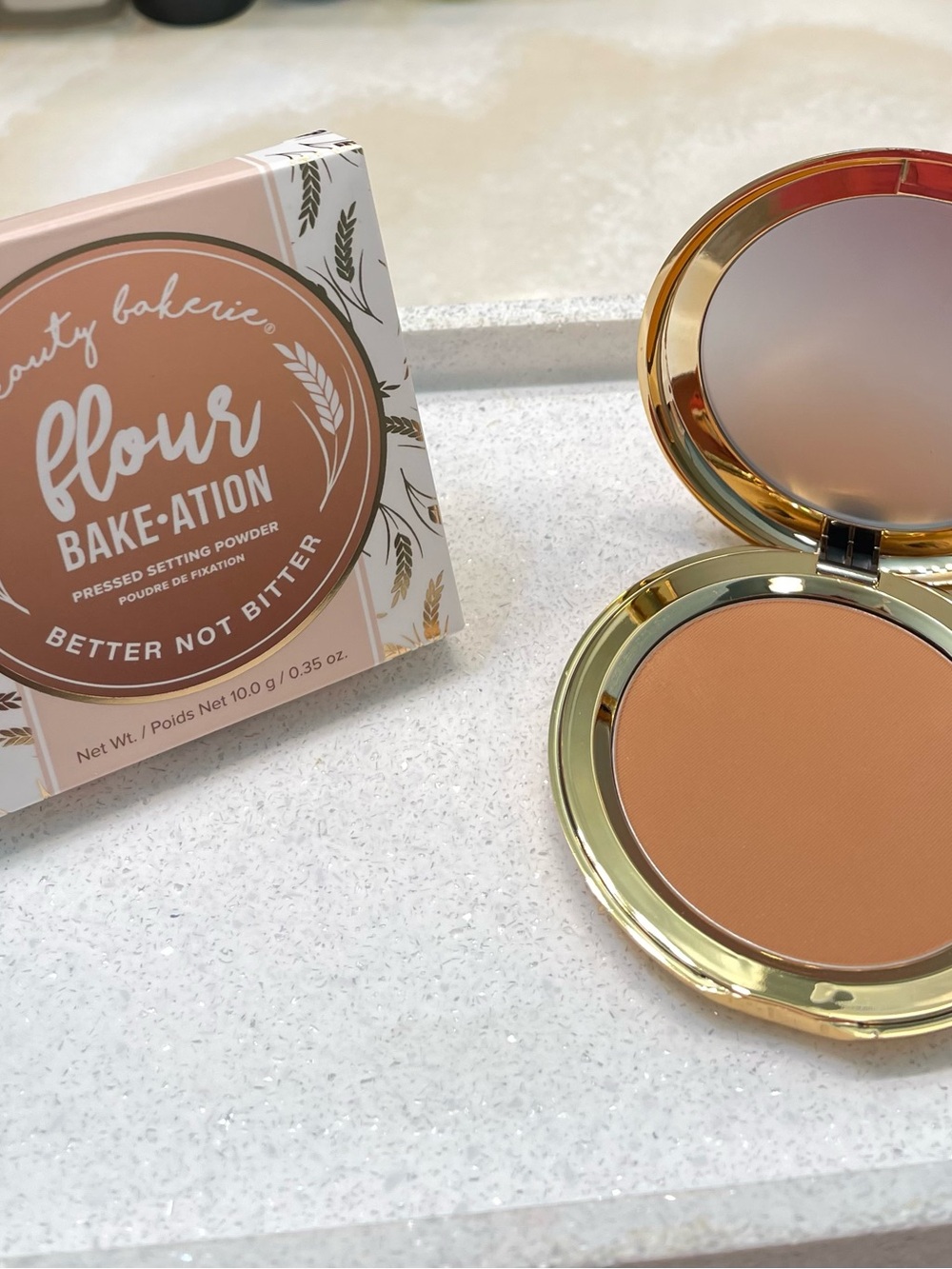 Beauty Bakerie ~ ‘ALMOND’ (Chestnut) Pressed Setting Powder ~ Full Size 10 g - Picture 2 of 16
